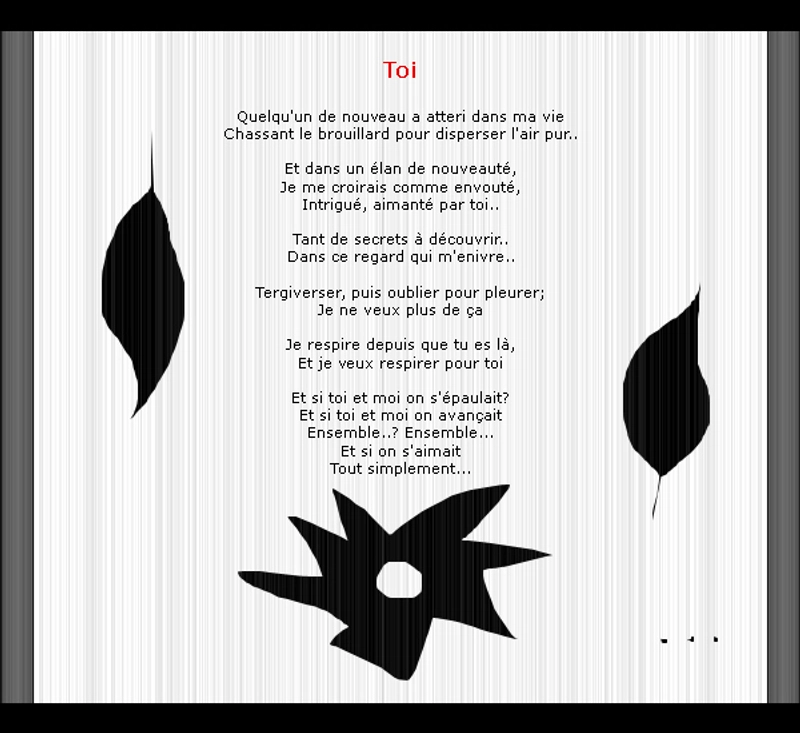 Pochette de l'opus Toi